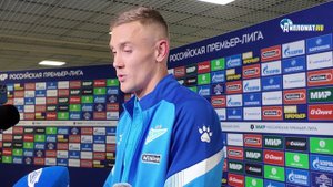 Евгений Латышонок: Пенальти? Угадал направление, ничего такого. Он пробил так, как мы думали!