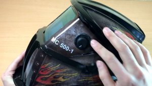 Подробный обзор сварочной маски Elitech МС 500-1 Сварочная маска хамелеон Elitech