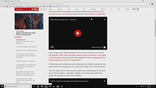 Mass Effect and Dragon Age aren't Dead смотреть онлайн