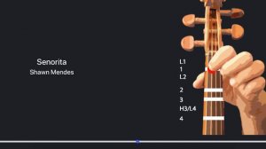 Senorita (Shawn Mendes) Violin Tablature - Play Along