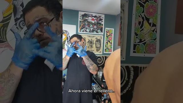 Mi primer tatuaje (berserk) la marca del sacrificio.  Fue una buena ex