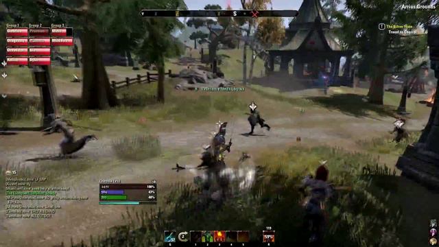 Elder Scrolls Online - Black Talons RvR Fight