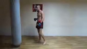 Тайский бокс муай тай  Отработка техники ударов на мешке  Урок №4 Muay Thai