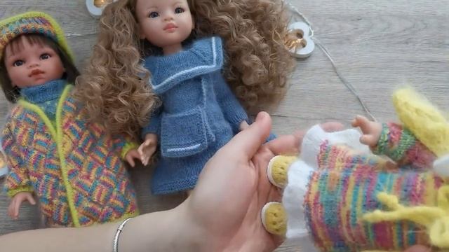 Одежда для кукол Паола Рейна / Навязала новые наряды смотреть онлайн