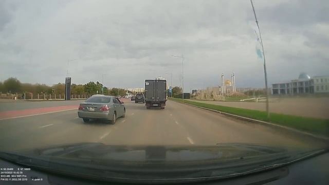 Актобе. Город с камер видеорегистратора смотреть онлайн