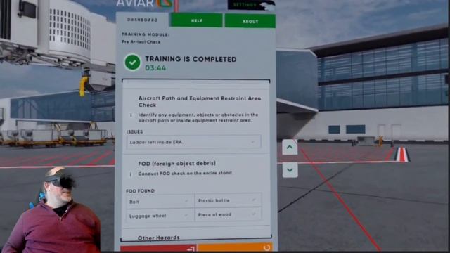 Airport Ground Handling Simulator VR on Quest Pro смотреть онлайн