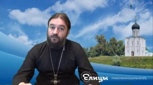 Божее и человеческое, человеческое и бесовское. Протоиерей Андрей Ткачёв. Елицы