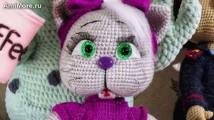 Амигуруми: схема Киса Лариса | Игрушки вязаные крючком