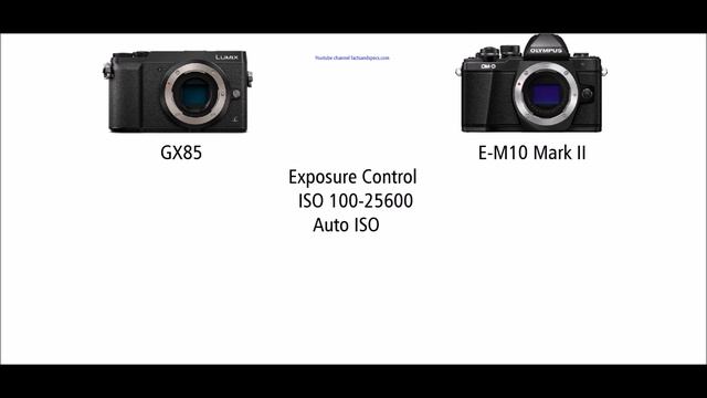 Panasonic LUMIX GX85 vs Olympus OM-D E-M10 Mark II смотреть онлайн