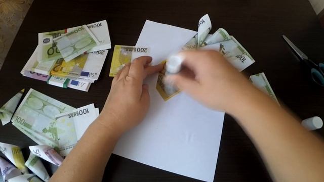 DIY Денежный топиарий , как сделать денежное дерево своими руками смотреть онлайн