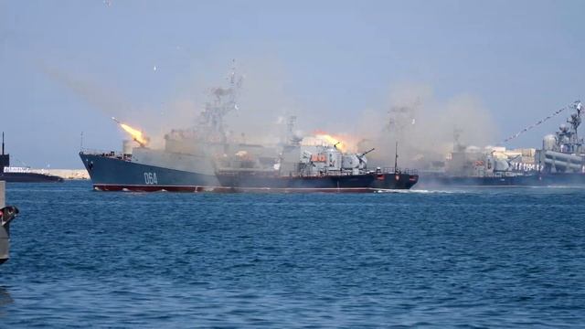 Анонс 4k полного видео празднования Дня ВМФ России в Севастополе