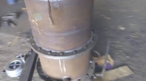 кустарная добыча газа с помощью металлолома,газогенератор на углю и на всем что горит