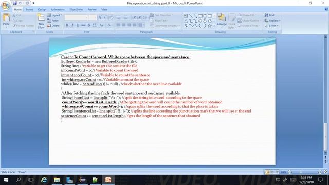 HOW TO KNOW WORD COUNT AND SENTENCES IN A FILE USING JAVA смотреть онлайн