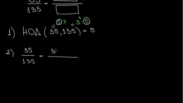 Несократимые дроби и сокращение дробей B2 рус смотреть онлайн