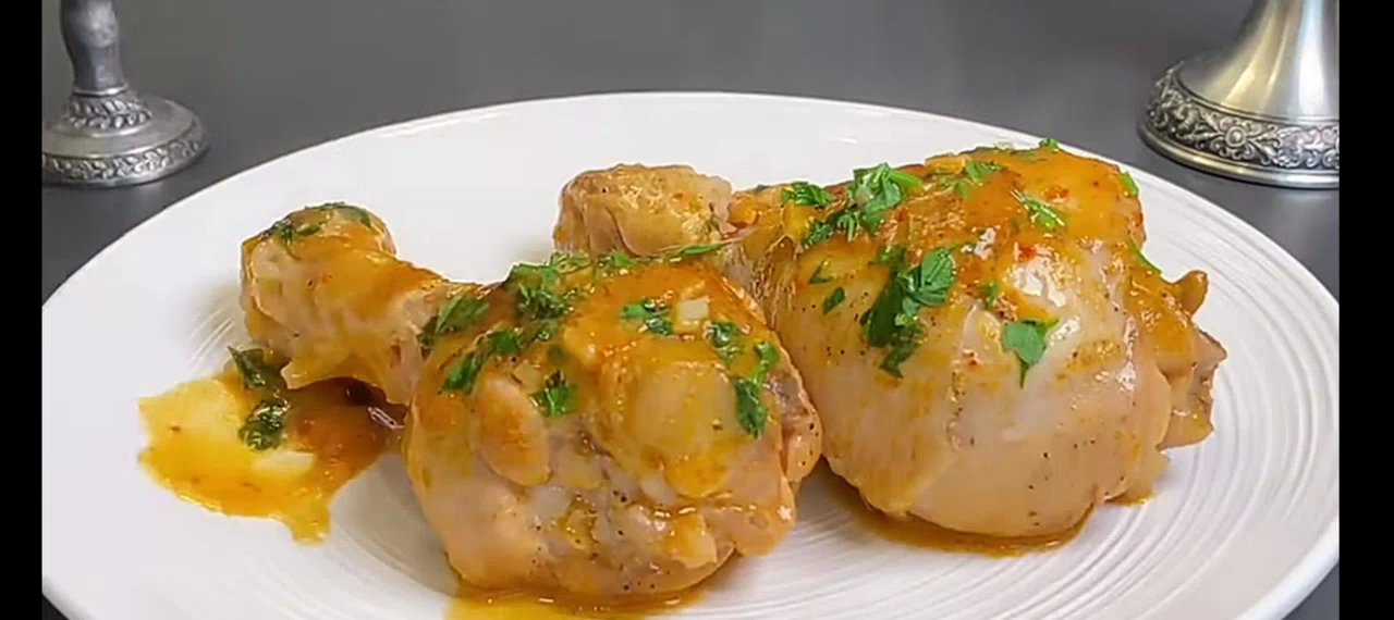 Куриные голени в отличном соусе на сковороде! Безумно вкусно и просто!