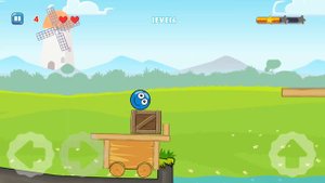 Bossy Ball 4 RED BALL прохождение игры про красный шарик РЕД БОЛ #3