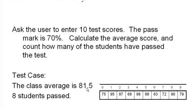 COP1000 18 Problem Solving with Arrays смотреть онлайн