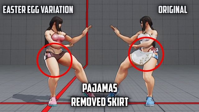 Chun-Li Secret Easter Egg COSTUMES - Street Fighter V Arcade Edition смотреть онлайн