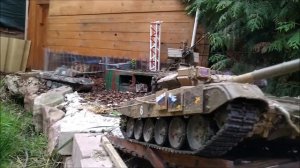 Part 2, RC tank T90 on the military training area.Часть 2, RC танк Т90 на военном полигоне