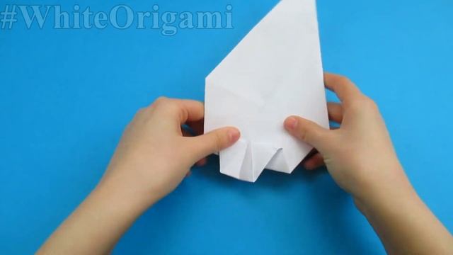 How to make an easy dolphin. Origami dolphin - tutorial смотреть онлайн