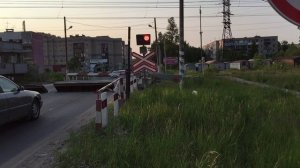 работа нового жд переезда в России, станция Ивановская