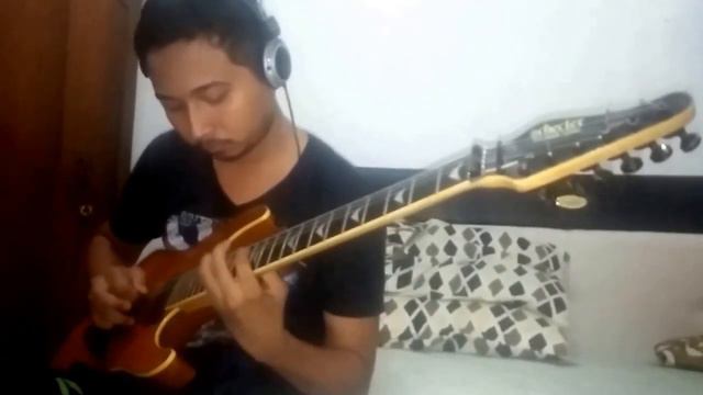 Schecter sunset extreme - on the back of angel solo cover смотреть онлайн