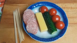 3 простых холодных закуски