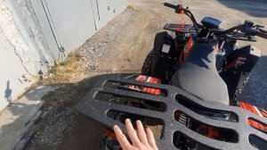 отзыв спустя месяц про квадроцикл JBM SHARP BIG 300
