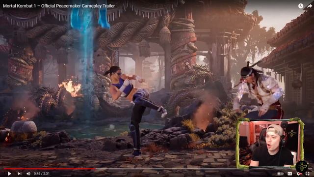 PEACEMAKER and Janet Cage Join MK1! Gameplay Trailer Reaction and Breakdown! смотреть онлайн