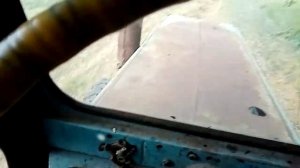 Сгребаем сено граблями гвк-6 одной половинкой