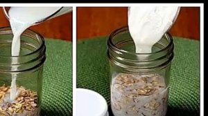 Ленивая овсянка в банке. Наслаждаться полезным завтраком
