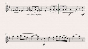 Pergolesi: Siciliana  for Oboe and Piano (piano accompaniment)