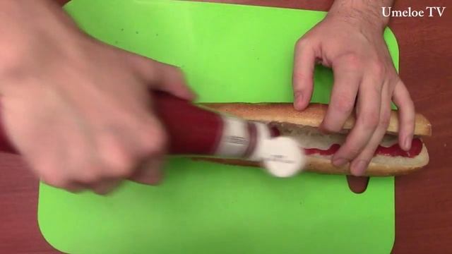 Как сделать МЕГА ХОТ-ДОГ. Простой недорогой рецепт смотреть онлайн