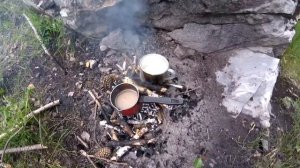 Рецепт кофе из Марокко. Варим кофе на костре. Кофе "Нус-нус"