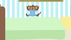 Five Little Monkeys Jumping on the Bed | Songs for toddlers | Toddler Fun Learning