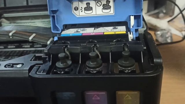 Почему появляется воздух в трубопроводе Canon G1400/1411/G2400/G2411/G3411/3415 смотреть онлайн