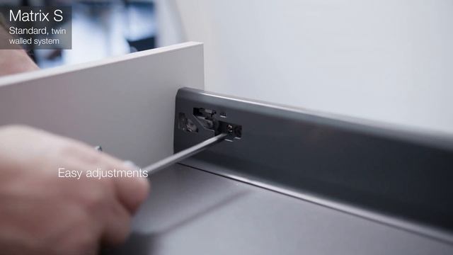 Matrix Box S | Standard twin walled drawer system | Overview смотреть онлайн