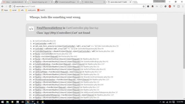 Shopping cart: E-Commerce website in Laravel #6 смотреть онлайн