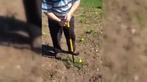 Извлекатель сорняков Торнадика! Самый легкий способ удалить сорняк и обработать землю!