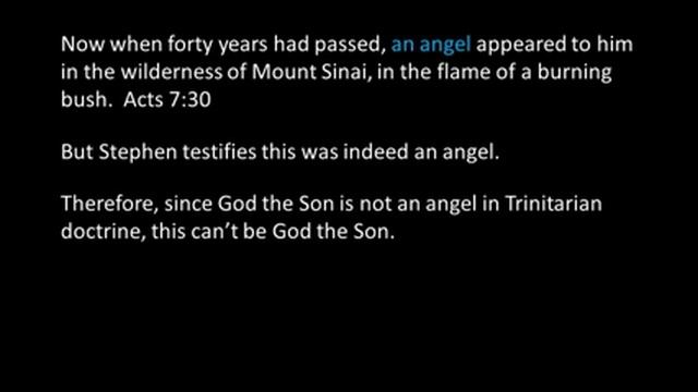 Sorry but the Angel of the Lord is definitely not Jesus смотреть онлайн