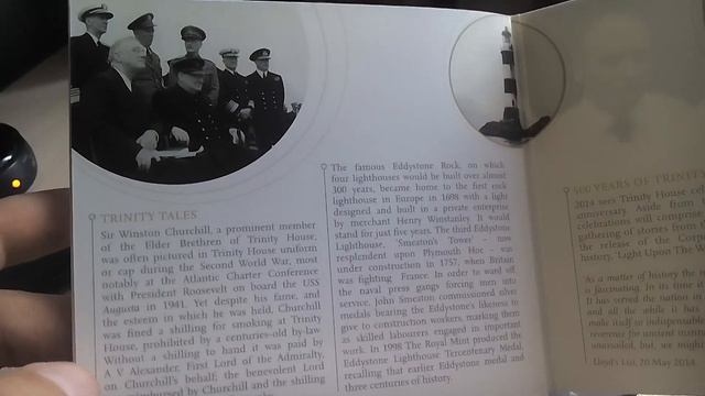 Биметаллические монеты Великобритания 2 фунта 2014 (83) 500 лет Trinity House смотреть онлайн