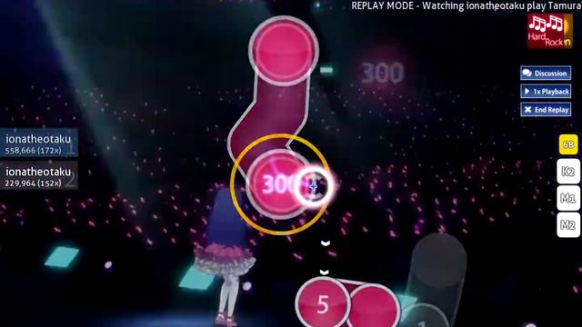 [osu!] Tamura Yukari - CordlessTerePHONE ~ Yukatan Concert Version ~ Normal - HR,HD (S) смотреть онлайн
