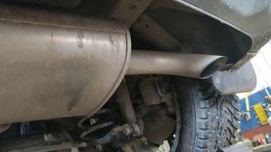 дырка/отверстие в выхлопной трубе haval jolion