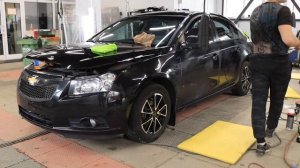 Полировка авто + Твердый воск на CHEVROLET CRUZE