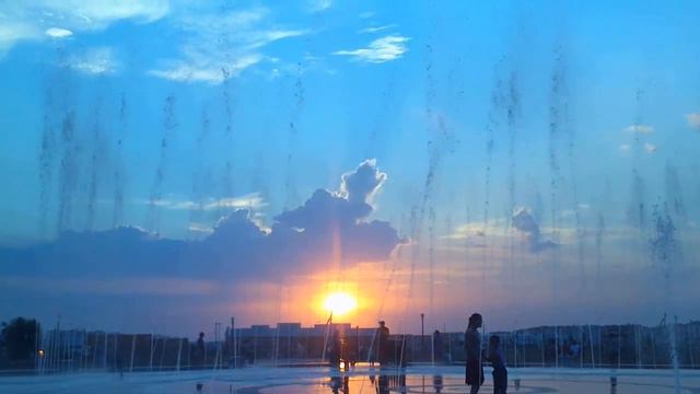 Поющий Фонтан, г.Шымкент. смотреть онлайн