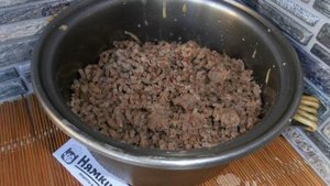 Картофельные котлеты с гречкой на сковороде