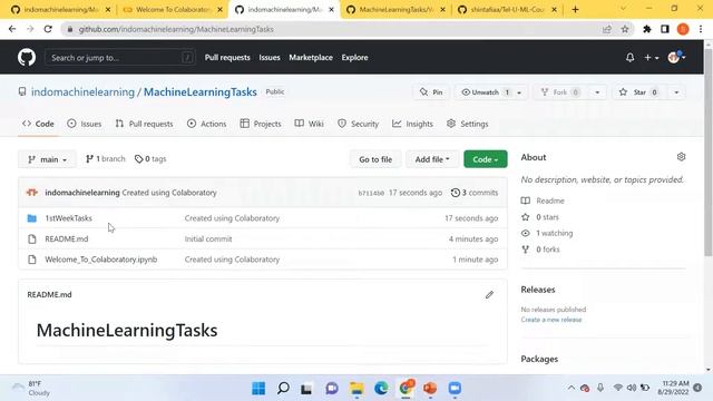 Menghubungkan Google Colab dengan Github-Google Colab Part 01 смотреть онлайн