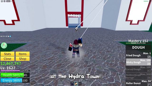 Becoming Katakuri For 24 Hours With Awakened Dough Blox Fruits смотреть онлайн