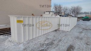 Смотровая яма в гараже для автомобиля ТИТАН [размеры по чертежам заказчика] на видео ямы 13 и 8 мет