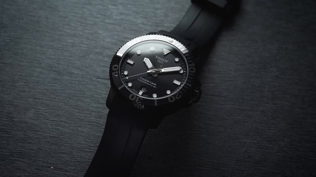 A Stealthy Entry-Level Swiss Diver with Excellent Specs - Tissot Seastar Powermatic 80 Black PVD смотреть онлайн